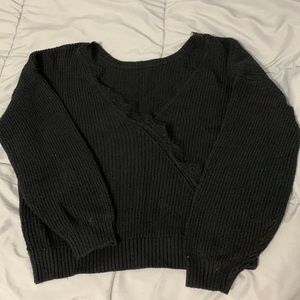 Hollister reversible sweater
